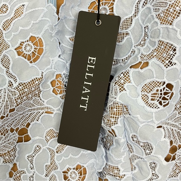 NEW ELLIATT tania dress in cornflower NWT Spring Party Easter Wedding guest Sz M - Picture 8 of 10